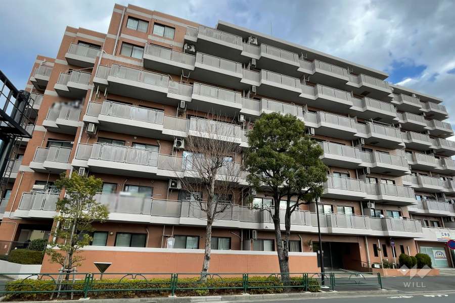 サンシティ亀有の外観（北西側から）