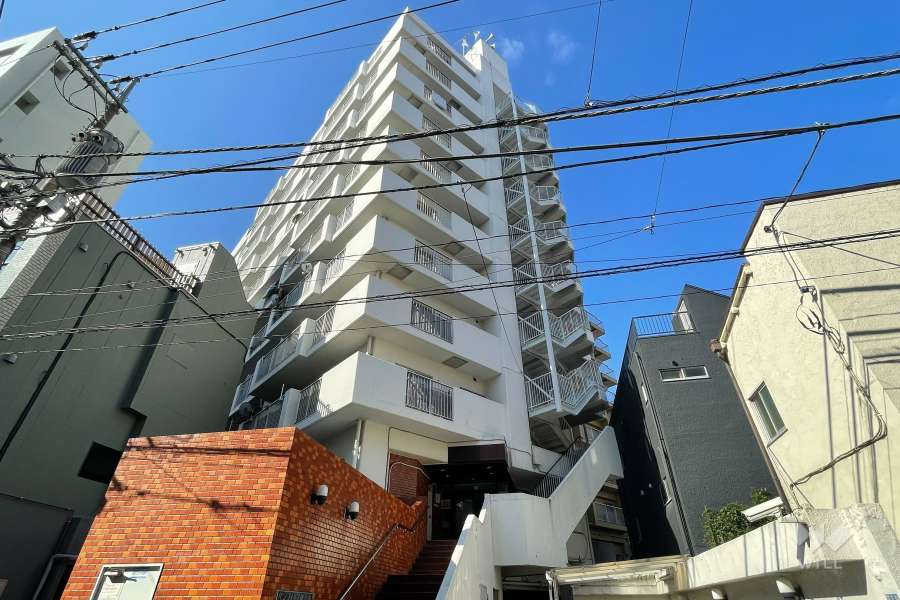 パシフィック新小岩の外観（北東側から）