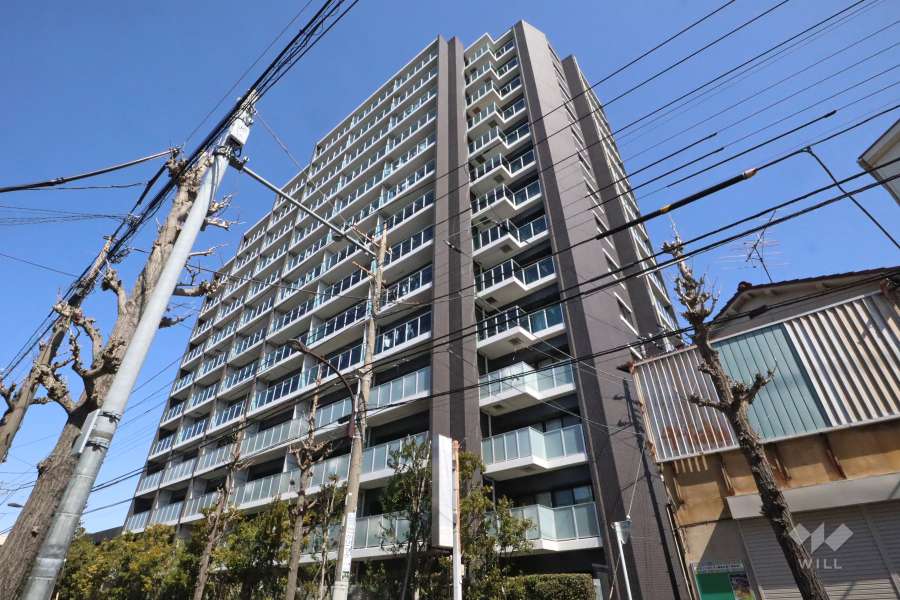 シティハウス新柴又ステーションコートの外観(南西側から)