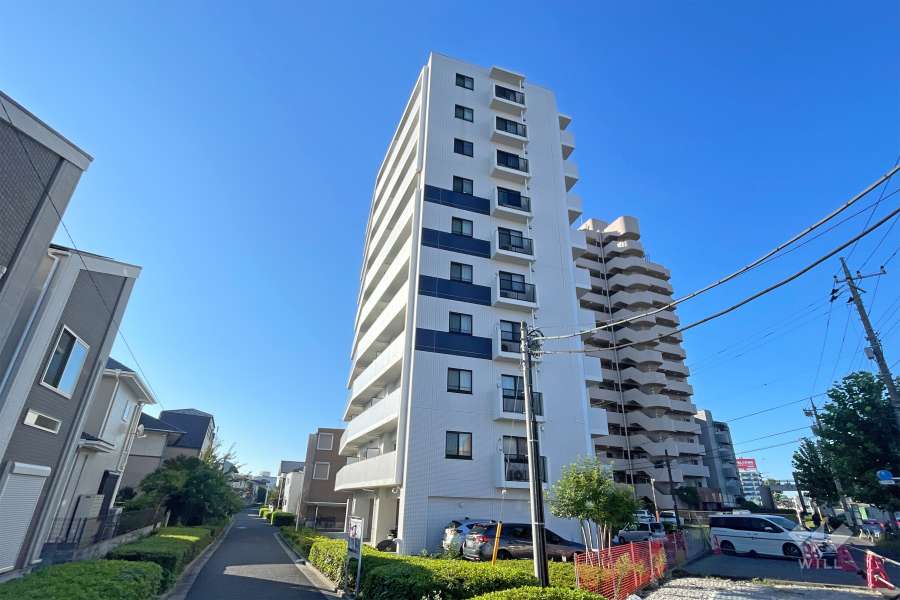 バース亀有の外観（北東側から）