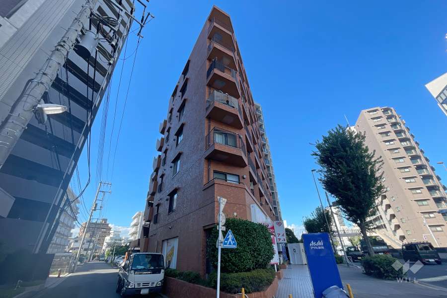 ワコー白鳥マンションの外観（南側から）　　