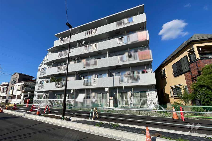 新小岩サマリヤマンションの外観（南側から）