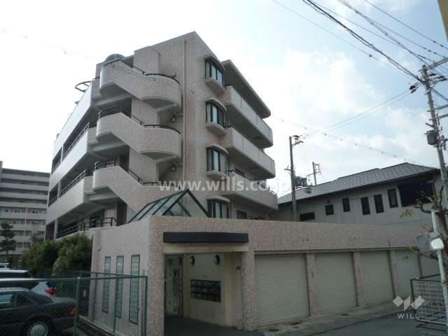 ワコーレグリーンコート芦屋の外観（北東側から）