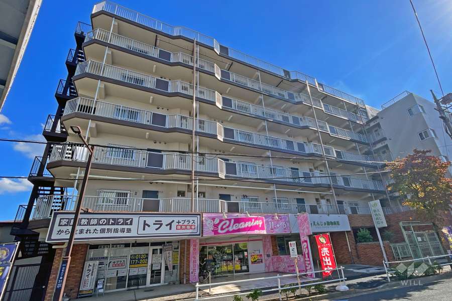 トーカンマンション青砥の外観（北側から）