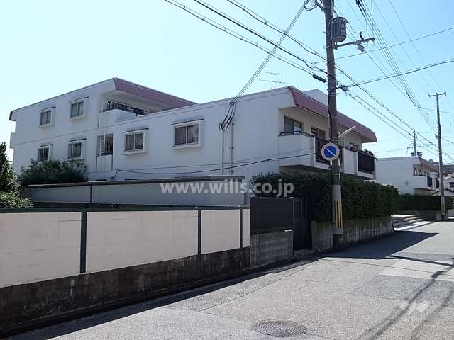 ビアライフ岡本の外観（北東側から）