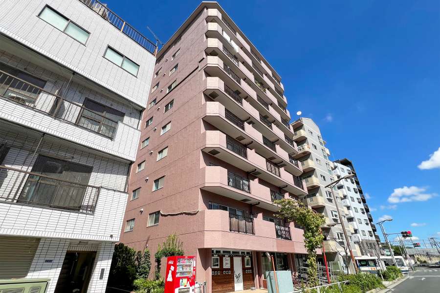 セザール金町の外観（南西側から）