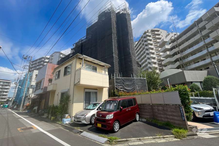 大雄マンションの外観（南東側から）