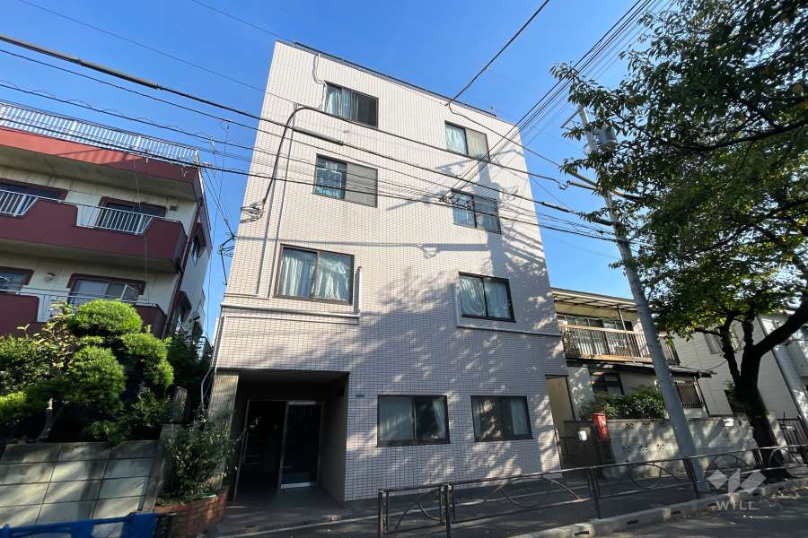 メルベール堀切の外観（南西側から）