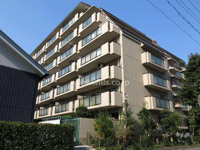 レジオン住吉川の外観（南東側から）
