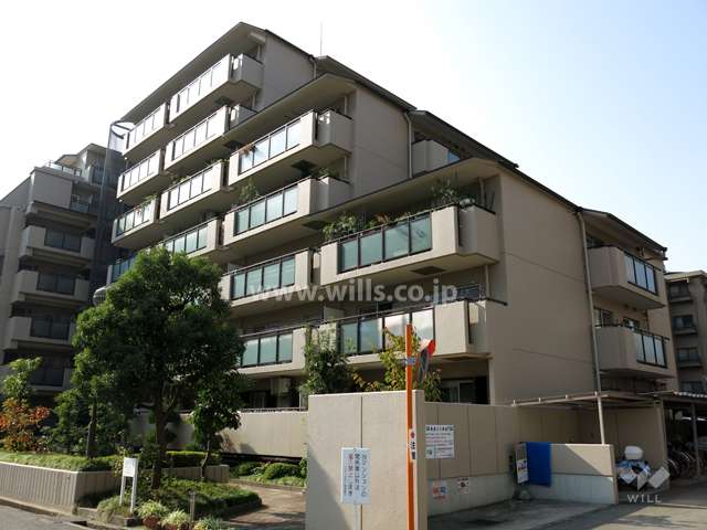 レジオン住吉川の外観（北東側から）