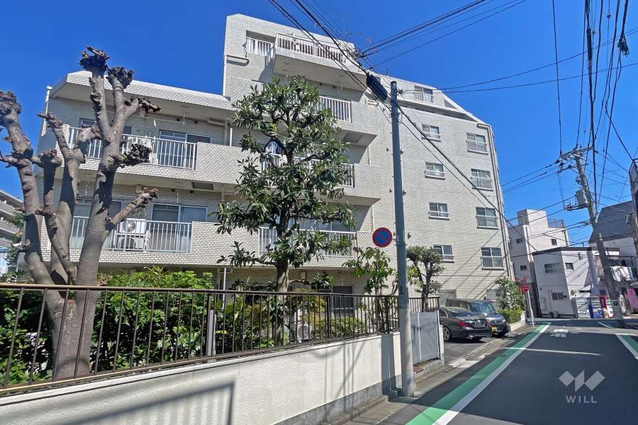 エンゼルハイム新小岩の外観（北西側から）