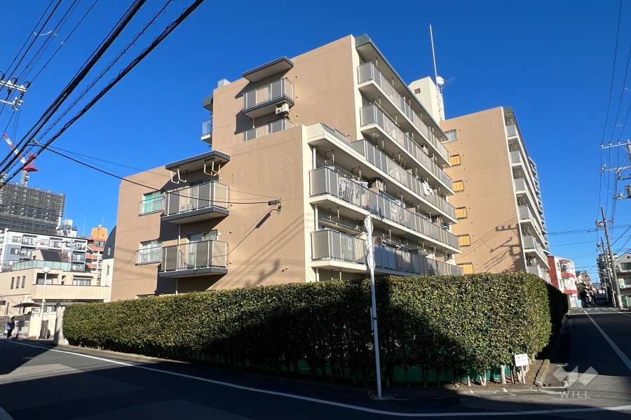コープ野村綾瀬の外観（西側から）
