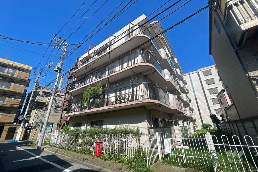 東四つ木グリーンハイツの外観（南西側から）
