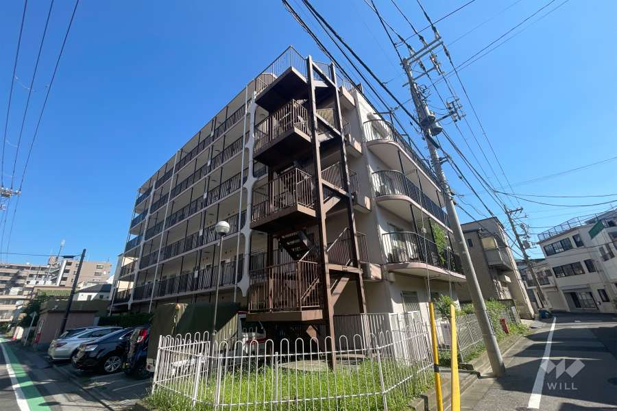 東四つ木グリーンハイツの外観（北西側から）