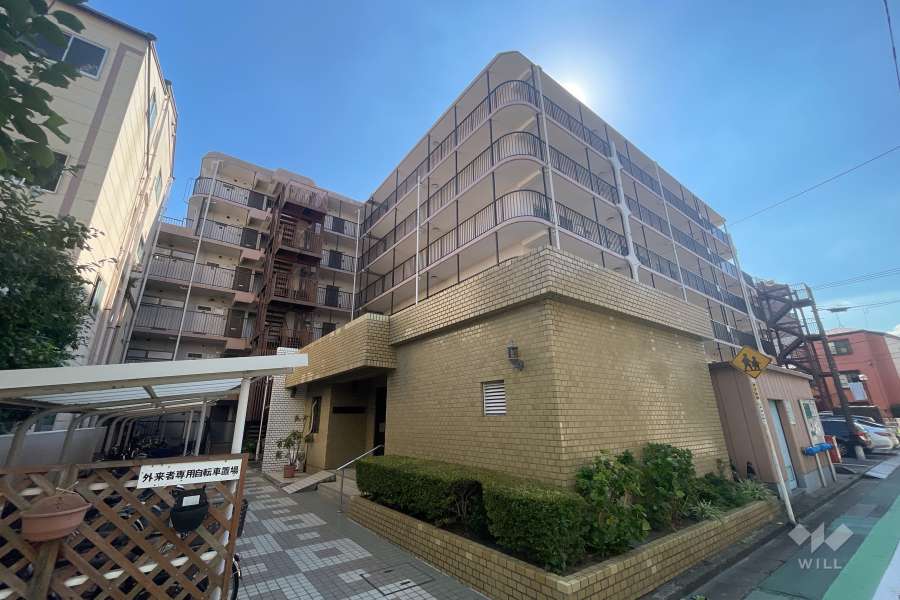 東四つ木グリーンハイツの外観（北東側から）