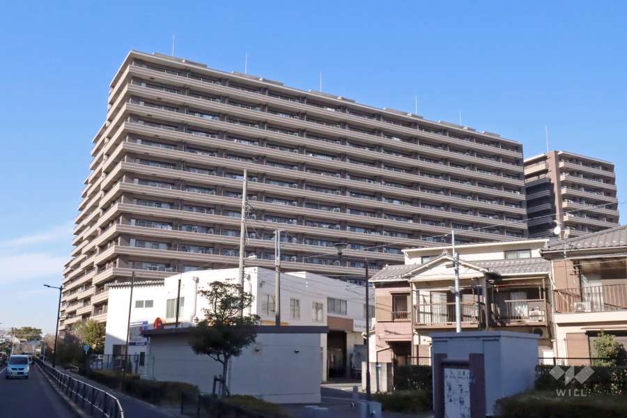 ザレジデンス東京イーストレジデンス1の外観(南側)