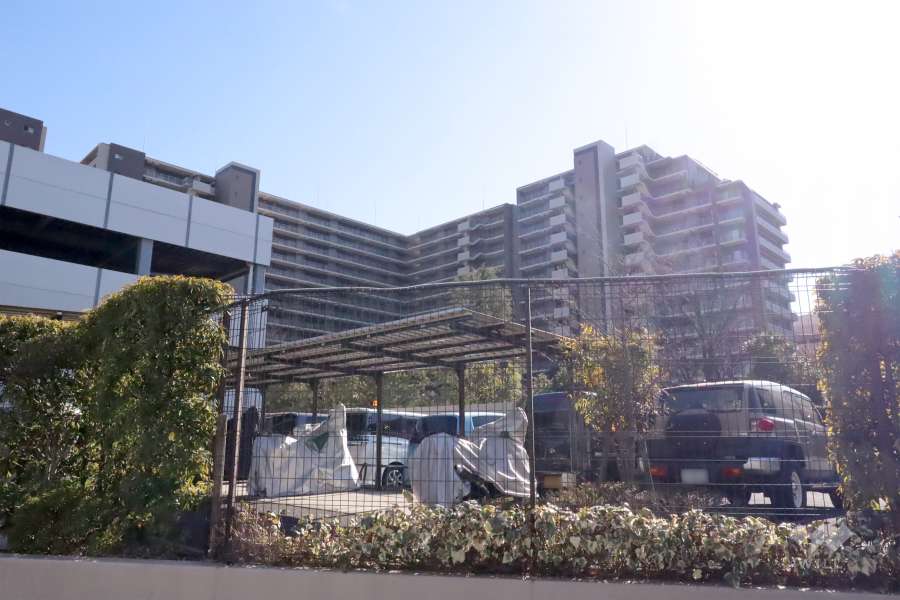 ザレジデンス東京イーストレジデンス1の外観(北側から)