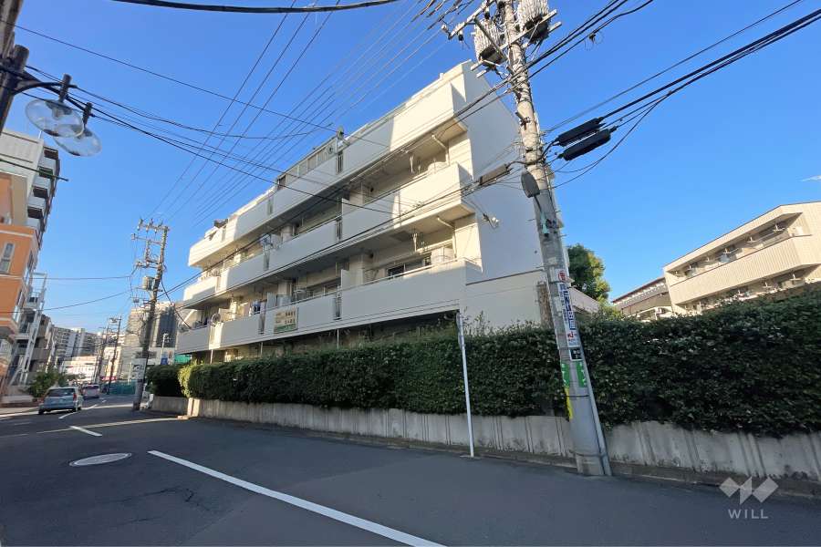 ウィーンハイツ金町の外観（北東側から）