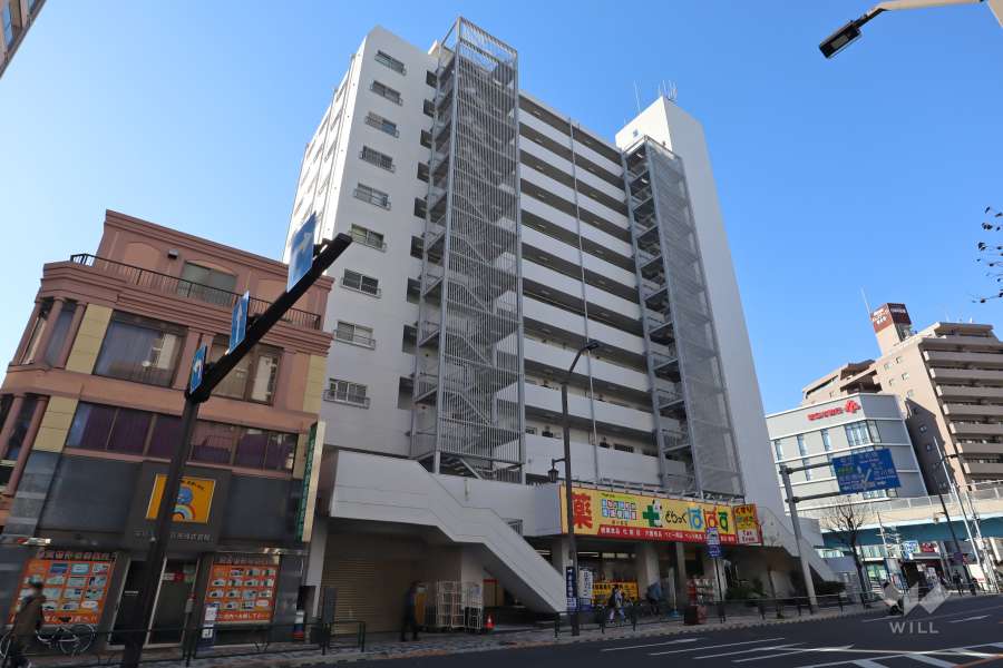 西新小岩ハイツの外観(南東側から)