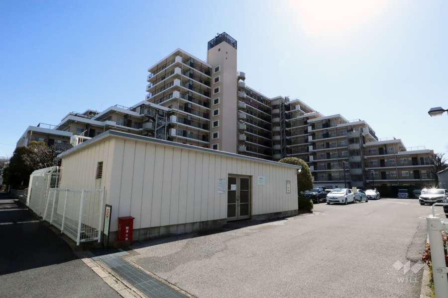 ガーデンプラザ柴又壱番館の外観(北側から）