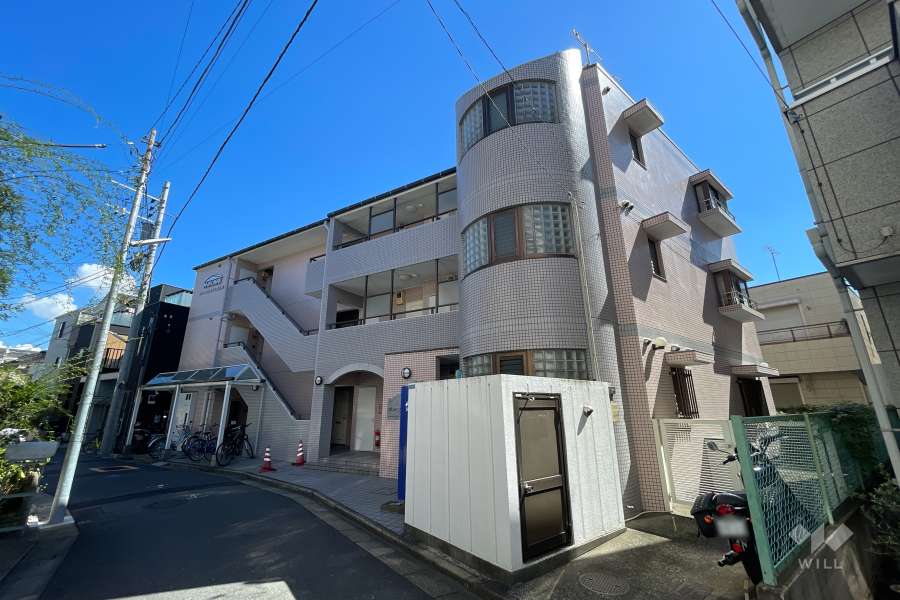 グリーンプラザお花茶屋の外観（北西側から）