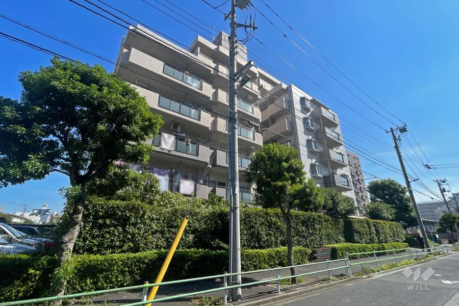 NICガーデンステイツ白鳥の外観（北西側から）