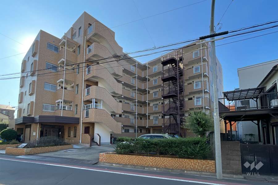 お花茶屋ローヤルコーポの外観（北西側から）