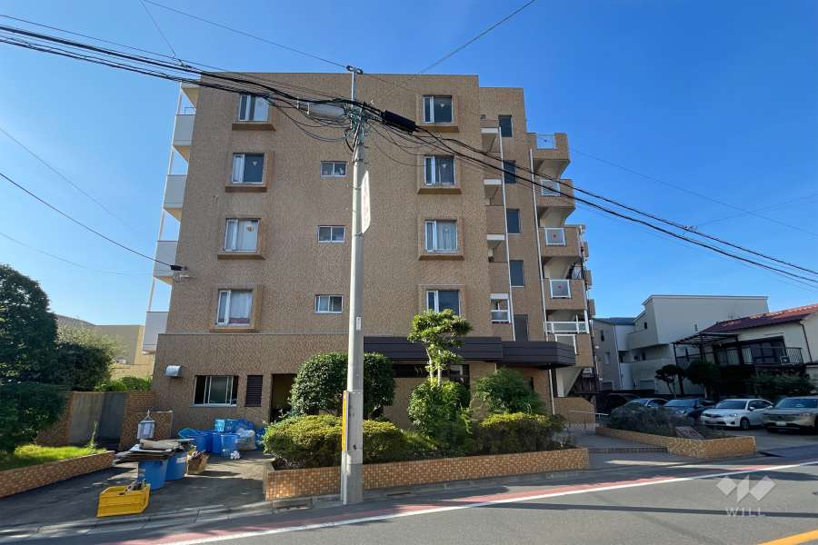 お花茶屋ローヤルコーポの外観（北東側から）
