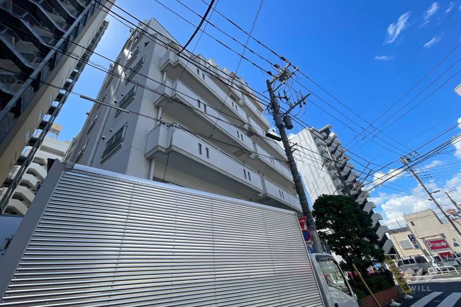 藤和亀有コープ2の外観（北東側から）