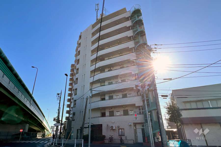 アルテハイム小岩の外観（北側から）