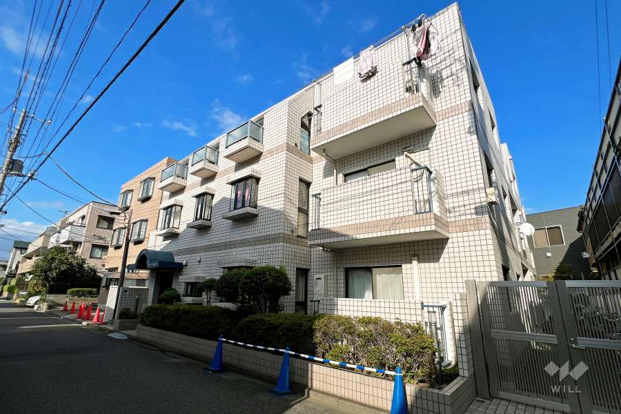 ダイアパレス高砂の外観（南西側から）