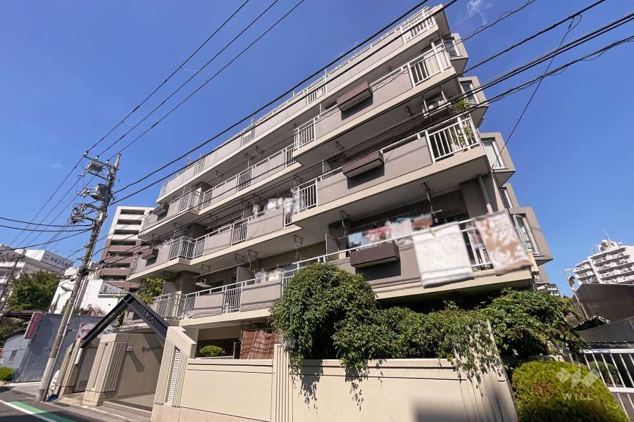 グリーンパーク立石の外観（南東側から）
