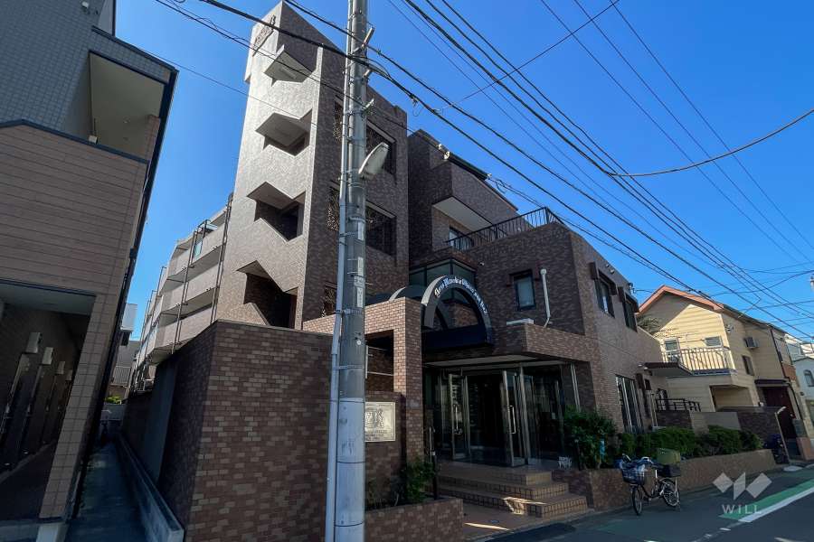 ライオンズマンションお花茶屋第2の外観（北東側から）