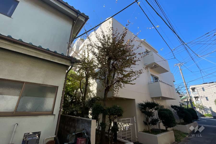 マック柴又コートの外観（北東側から）