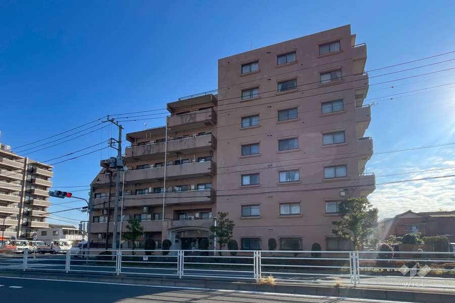 GSハイム第2金町の外観（南西側から）