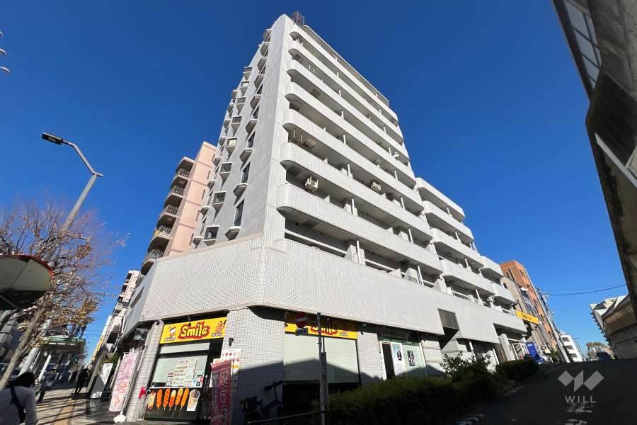 トラスト新小岩の外観（南側から）