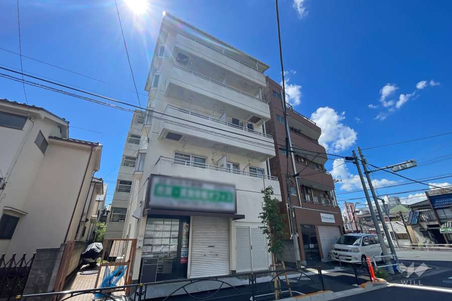 グリーンプラザ亀有の外観（北東側から）