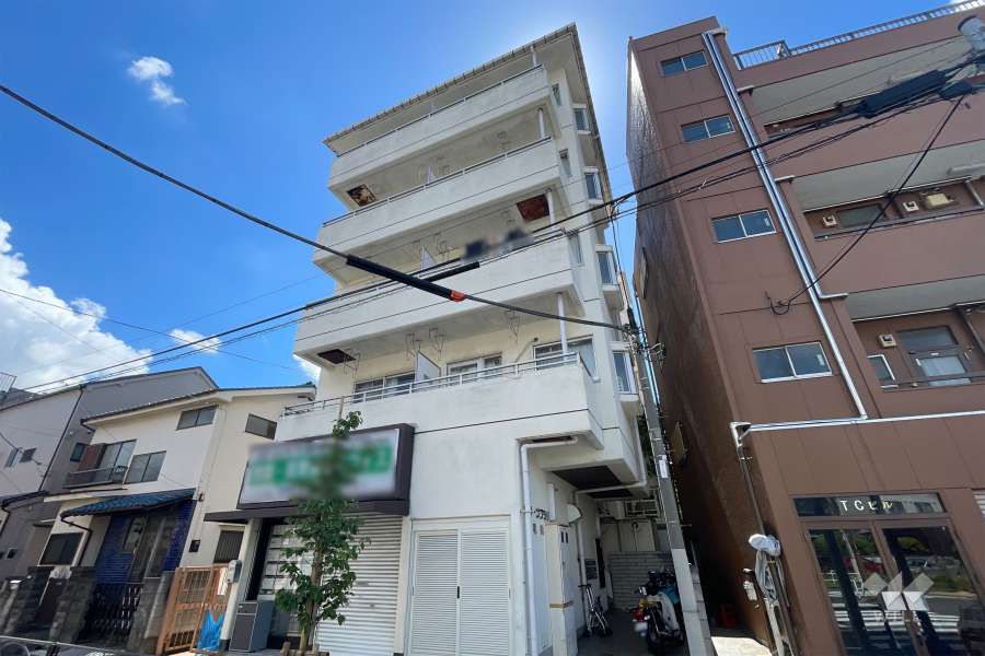 グリーンプラザ亀有の外観（北西側から）