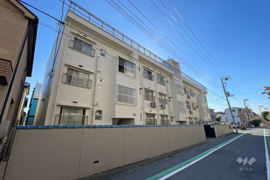 グリーンハイツ奥戸の外観（北東側から）