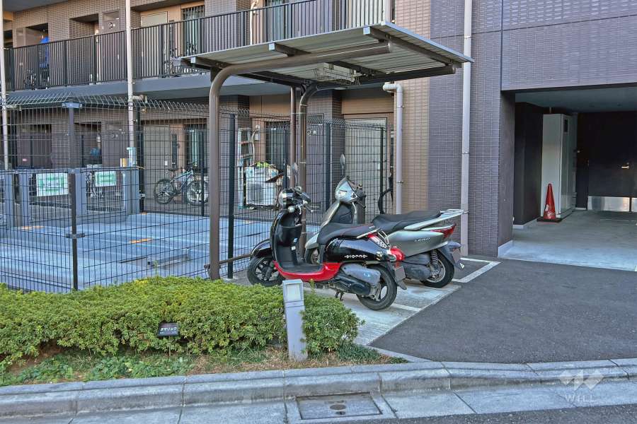 バイク置場