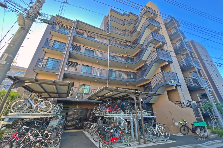 アンビシャス堀切菖蒲園の外観（北東側から）