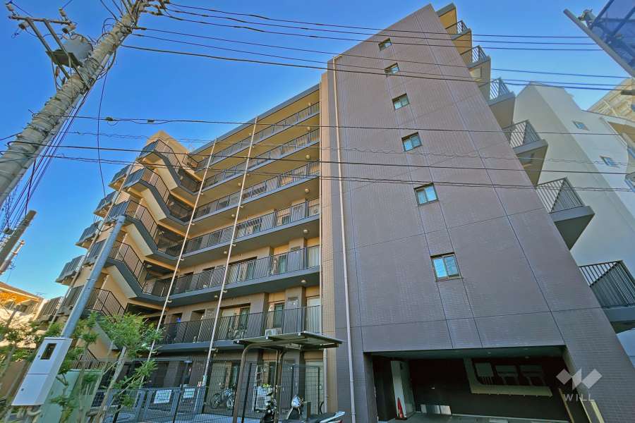 アンビシャス堀切菖蒲園の外観（北西側から）