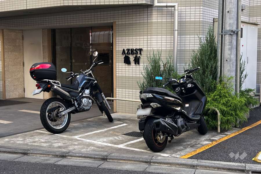 バイク置場