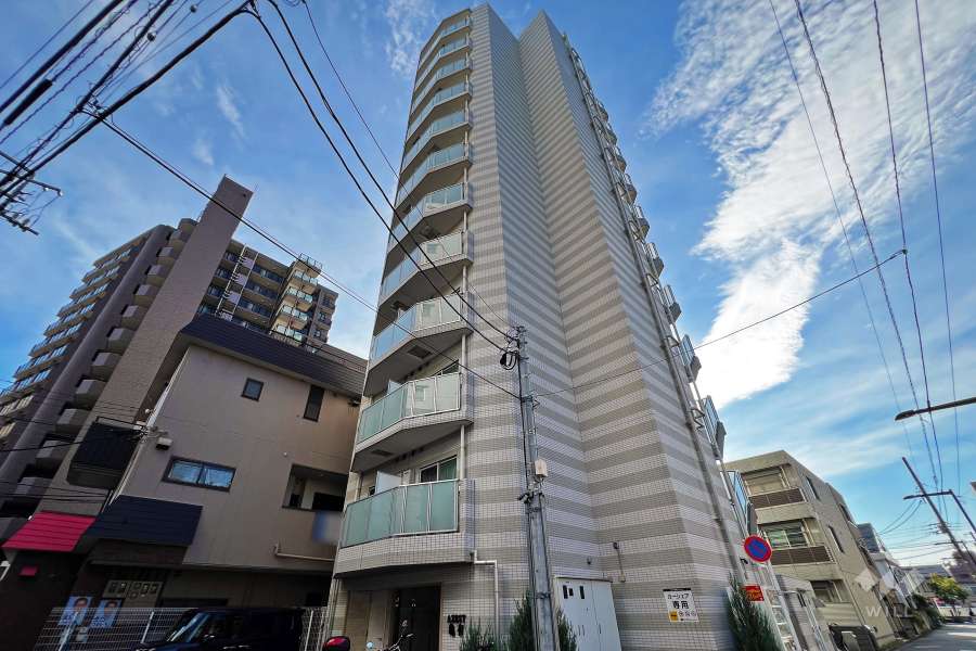 アゼスト亀有の外観（北東側から）