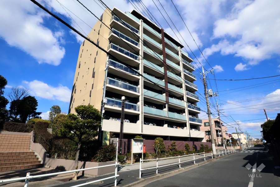 レーベン青砥リシェルトの外観(南西側から)