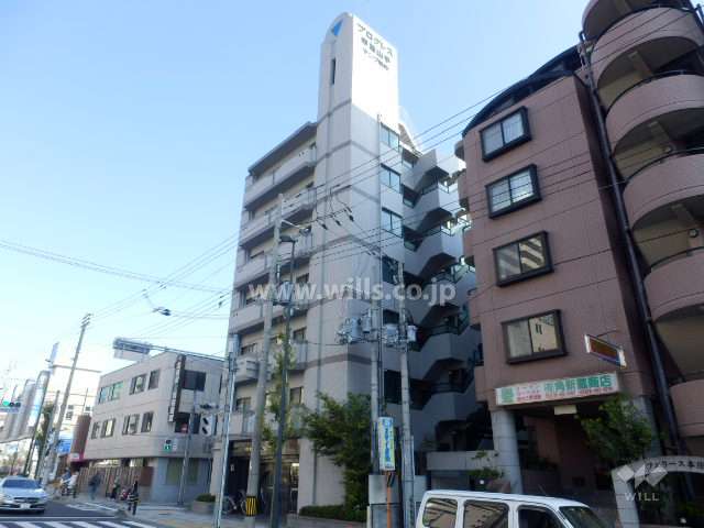 プログレス甲南山手の外観（北西側から）