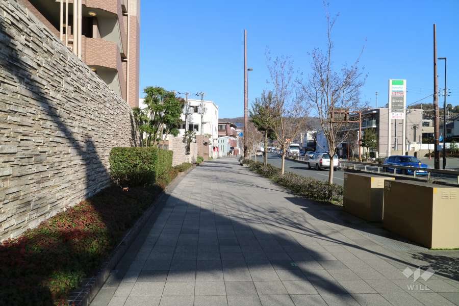 敷地北東側の前面道路（国道176号線）