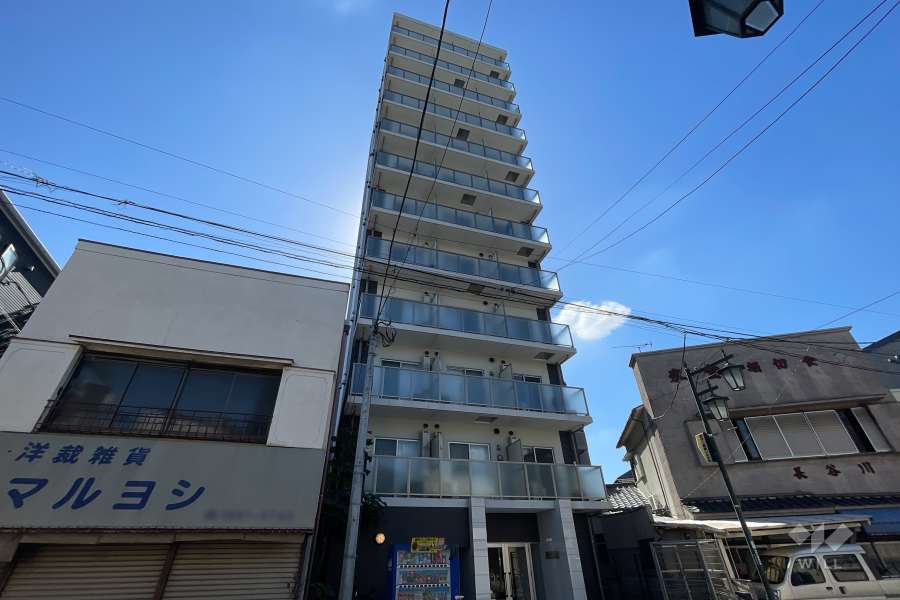 フェルクルールプレスト堀切菖蒲園の外観（北東側から）
