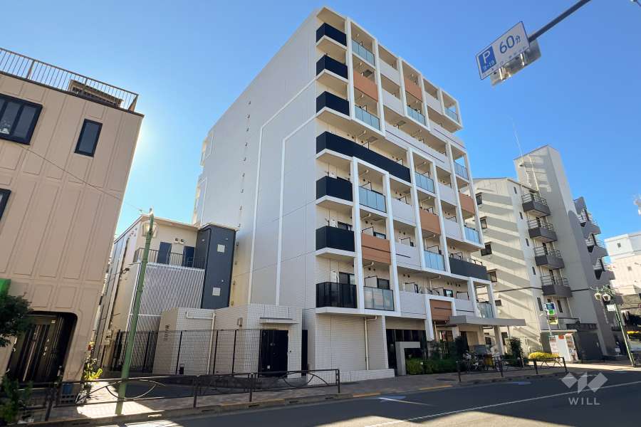 アゼスト堀切菖蒲園2の外観（北東側から）
