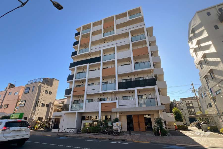 アゼスト堀切菖蒲園2の外観（北西側から）